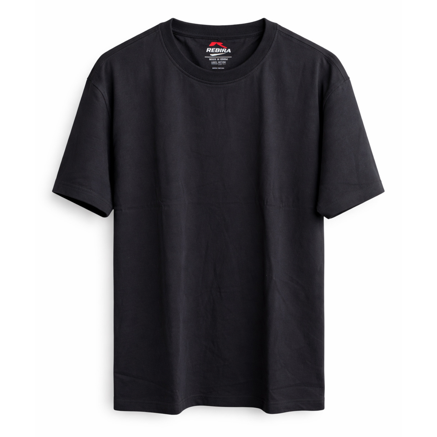 Rebira Mens 100% Cotton Plain T Shirts