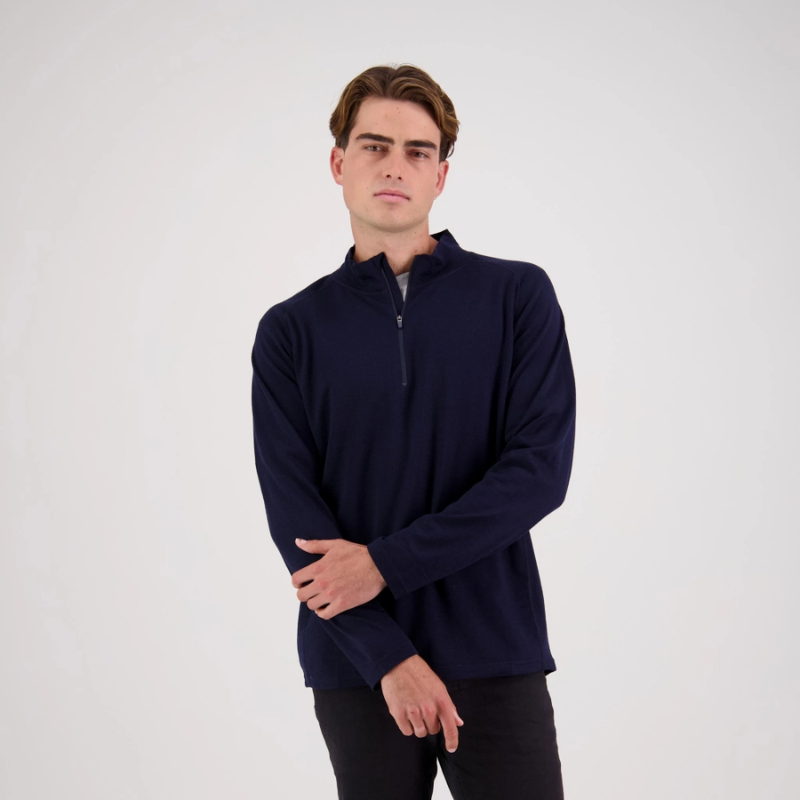 ALPINE MERINO 1/2 ZIP - MENS