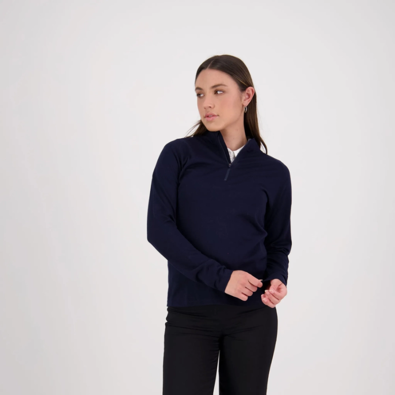 ALPINE MERINO 1/2 ZIP - WOMENS